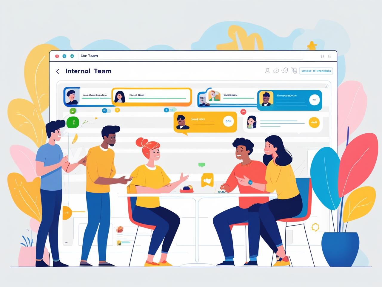 Internal Team Chat & Collaboration Tool