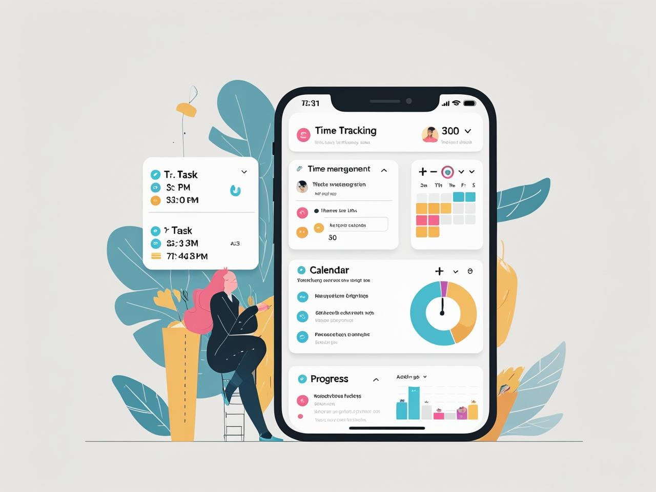 Time Tracking & Productivity App